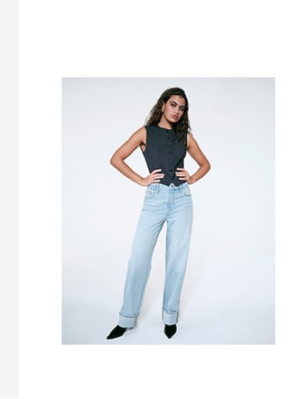 Express Light Wash Ankle & Cropped Jeans - Express